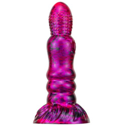 MetallicAnal Gode Fantasy Peern 17 x 4.7cm Violet-Noir